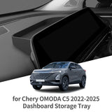 Chery OMODA C5 Dashboard Storage Tray With Rear Storage Box Organizer Black Car Dashboard Organizer smabee