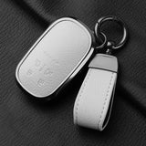 5-Button Leather Key Case for Honda Stepwgn 2024