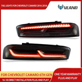 LED Tail Lights Sequential Signal for Chevy Camaro Car Interior Accessory Vland