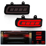 LED Rear Bumper Light Dynamic Turn Signal for Honda CRV 2015-2016 LED Ambient Light MAGIC COLORM