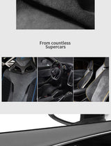 Alcantara Car Interior Door Panel Trim Sticker for Audi A4 A4L S4 Q5L A5 S5 Q5 Q7 Car Interior Accessory OEM