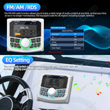 Waterproof Bluetooth MP5 Boat Stereo Universal IPX5 Android Head Unit AKAMATE