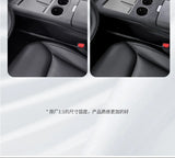 Suede Center Console Gear Shift Panel Protector