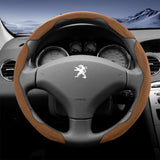 Sports Suede Steering Cover for Peugeot 208 3008