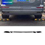 Rear Bumper Trim Black Chrome Cover for Volvo XC60 2022 Car Interior Accessory LINGLUYANG