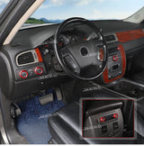 Center Console Knob Ring for Chevy Silverado 2007-2013