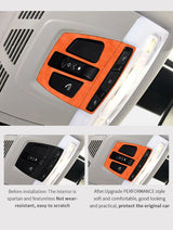 Made of Alcantara For BMW F15 X5 F48 X1 F30 F32 Car Reading Light Control Panel Trim Frame Sticker Interior Tuning Accessorie