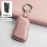 Car Keychain For Lexus UX ES UX200 UX250h ES200 ES300h ES350 US200 US260h PU Car Key Case Cover Fob Shell