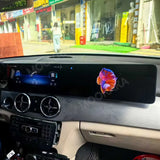 Dual Screen Android Head Unit for Mercedes Benz GLK 2013–2015 Android Head Unit Aotsr