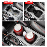 Nissan Frontier 2022-2026 Silicone Water Cup Holder Limiter Fixed Drink Storage Box Tray Car Accessories Black Car Interior A