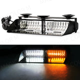 16 LED Windshield Strobe Beacon Light for Auto Safety