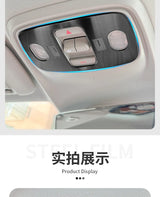 For Leapmotor C10 C16 Car Reading Light Frame Cover Stainless Steel Protection Trim Sticker Interior Modification Accessories