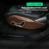 Seat Side Adjust Cover for Volvo S60 XC60 Car Interior Accessory LINGLUYANG