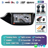 2K QLED Android 15 Multimedia Head Unit for Kia Cee'd 2012–2018