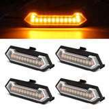4-Piece Front Grille Lights for Toyota Tacoma 2024