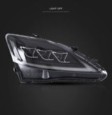 Headlights with Sequential Signal for Lexus IS 05-13