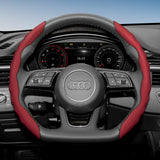 Wave-Shaped Breathable Leather Cover for Audi A4