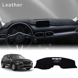 Premium Leather Dashboard Cover for Mazda CX-5 2017–2021 Dashboard Mat CATUSIKI