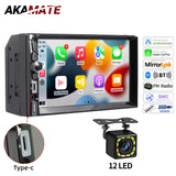 7 Inch Touch Screen Car Radio with Wired CarPlay