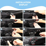 Passenger Cup Holder Handle for Jeep Wrangler JL 2018-2025 Car Interior Accessory HEBE
