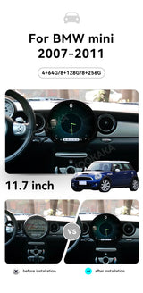 Android 14 Multimedia Head Unit for Mini Cooper 2016-2018 Android Head Unit Aotsr