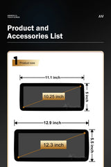Android 13 GPS Navigation Head Unit for Mercedes-Benz GLK