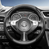 Carbon Fiber Steering Wheel Cover for Nissan Models