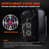 LED Tail Lights for Jeep Wrangler JL JLU 2018+ Daytime Running Light Car Rear Brake Lamp Turn Signal Reverse Light Accessorie