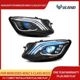 LED Matrix Headlights for Mercedes-Benz S-Class 14-17 Headlight Assembly Vland