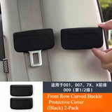 For Zeekr 007 001x Seat Belt Socket Protection Cover Scratch Resistant Silicone Cover Automotive Accessories