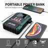 Portable 12V Car Jump Starter 2500A, 150PSI Air Compressor Battery Booster Power Bank