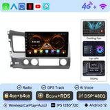 10-inch Android 12 Multimedia Radio for Honda Civic 2005–2012