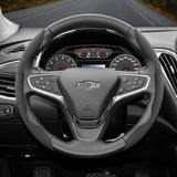 Anti-Slip Suede Steering Cover for Chevrolet Models