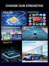 Android 13 Multimedia Touch Screen for Jaguar F-Type 2013–2020