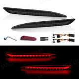 3-Function Rear Bumper Reflector for Tesla Model 3 Y