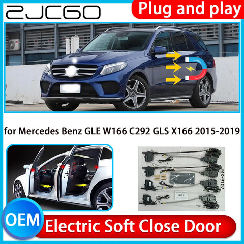 Electric Soft Close Door Kit for Mercedes Benz GLE GLS Car Interior Accessory ZJCGO