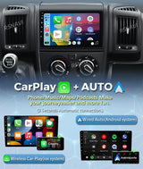 9-inch QLED Android Head Unit for Fiat Ducato 2006–2022 Android Head Unit RSNAVI