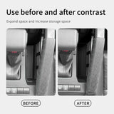 Toyota Tacoma 2024 2025 Center Console Storage Box for 4Runner 2025 2026 Car Tray Organizers Tidying Accessories LED Ambient