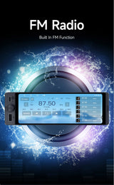6.28-Inch Single Din Multimedia Player for Universal Vehicles