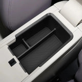 MG 4 MG4 2025+ Central Armrest Storage Box Stowing Tidying Car Tray ABS Organizer Accessories Black Central Armrest Storage B