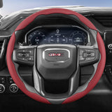 Breathable Perforated Leather Cover for GMC