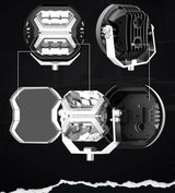 Led Work Light Bar 4 Inch Led Headlight 12v Drl for Jeep Wrangler JK Off Road 4x4 Truck accessories Lada Atv Spotlight Car Li