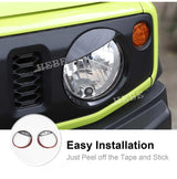 Headlight Cover Stickers for Suzuki Jimny 2019-2024 Car Interior Accessory HEBE