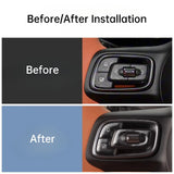For Zeekr 7X 25-26 Car Center Control Button Transparent Epoxy Sticker Steering Wheel Key Protective Cover Accessories Car In