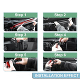 Armrest Phone Holder for Jeep Wrangler JL Car Interior Accessory HEBE