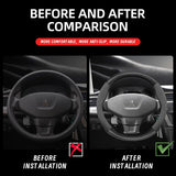 Suede Carbon Cover for Peugeot 208 3008 Car Interior Accessory Hocasen