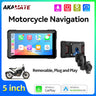5 Inch Wireless CarPlay GPS Navigator for Motorcycles