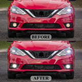 2-in-1 LED Fog Light DRL for Nissan Altima Versa 2008 LED Ambient Light MAGIC COLORM