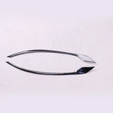 ABS Chrome Fog Light Cover for Volvo XC60 2018-2022 Car Interior Accessory LINGLUYANG