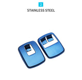 Window Button Cover Stainless Steel Smart 453 Car Interior Accessory GMUNI